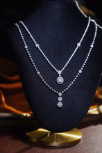 Load image into Gallery viewer, LUOWEND 18K White Gold Real Natural Diamond Ring for Women