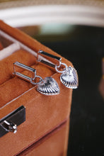 Load image into Gallery viewer, LUOWEND 18K White Gold Hoop Earrings for Women