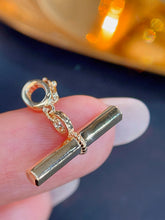 Load image into Gallery viewer, LUOWEND 18K White/Yellow Gold Fine Jewelry Real Natural Diamond Pendant for Women