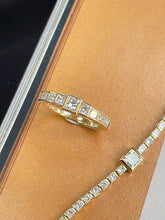 Load image into Gallery viewer, LUOWEND 18K Yellow Gold Fine Jewelry Real Natural Diamond Ring for Women