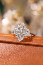 Load image into Gallery viewer, LUOWEND 18K White or Yellow Gold Real Natural Diamond Ring for Women