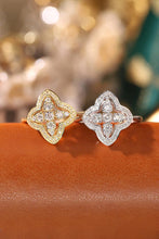 Load image into Gallery viewer, LUOWEND 18K White or Yellow Gold Real Natural Diamond Ring for Women