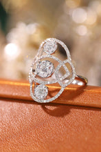 Load image into Gallery viewer, LUOWEND 18K White or Yellow Gold Real Natural Diamond Ring for Women