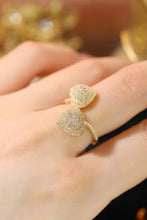 Load image into Gallery viewer, LUOWEND 18K Yellow Gold Real Natural Diamond Ring for Women