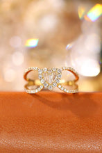 Load image into Gallery viewer, LUOWEND 18K Yellow Gold Real Natural Diamond Ring for Women