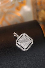 Load image into Gallery viewer, LUOWEND 18K White Gold Real Natural Diamond Pendant Necklace for Women