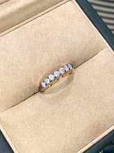 Load image into Gallery viewer, LUOWEND 18K Yellow Gold Fine Jewelry Real Natural Diamond Ring for Women