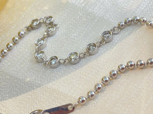 Load image into Gallery viewer, LUOWEND 18K White or Yellow Gold Natural Diamond Bracelet for Women