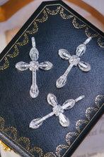 Load image into Gallery viewer, LUOWEND 18K White Gold Real Natural Diamond Pendant Necklace for Women