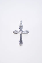 Load image into Gallery viewer, LUOWEND 18K White Gold Real Natural Diamond Pendant Necklace for Women