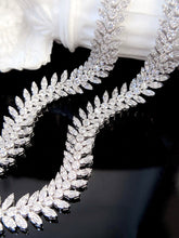 Load image into Gallery viewer, LUOWEND 18K White Gold Real Natural Diamond Bracelet for Women