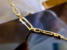 Load image into Gallery viewer, LUOWEND 18K Rose or Yellow Gold Real Natural Diamond Bracelet for Women