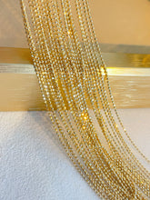 Load image into Gallery viewer, LUOWEND 18K Yellow Gold Necklace for Women