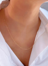 Load image into Gallery viewer, LUOWEND 18K Yellow Gold Necklace for Women