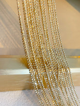 Load image into Gallery viewer, LUOWEND 18K Yellow Gold Necklace for Women