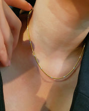 Load image into Gallery viewer, LUOWEND 18K Yellow Gold Party Necklace for Women