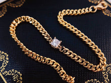 Load image into Gallery viewer, LUOWEND 18K Yellow Gold Real Natural Diamond Bracelet for Women