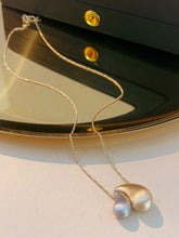 Load image into Gallery viewer, LUOWEND 18K White+Yellow Gold Necklace for Women