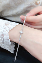 Load image into Gallery viewer, LUOWEND 18K White Gold Real Natural Diamond Bracelet for Women
