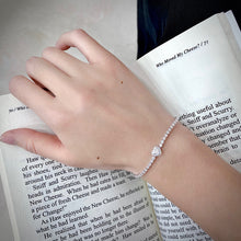 Load image into Gallery viewer, LUOWEND 18K White Gold Real Natural Diamond Bracelet for Women