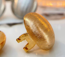Load image into Gallery viewer, LUOWEND 18k White or Yellow Gold Hoop Earrings for Women