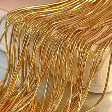 Load image into Gallery viewer, LUOWEND 18K Yellow Gold Necklace for Women