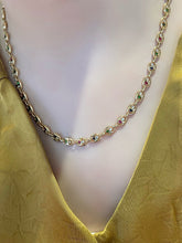Load image into Gallery viewer, LUOWEND 18K Yellow Gold Natural Gemstone Necklace for Women