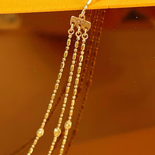 Load image into Gallery viewer, LUOWEND 18K Yellow Gold Natural Diamond Necklace for Women