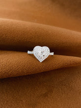 Load image into Gallery viewer, LUOWEND 18K White Gold Natural Diamond Earrings for Women
