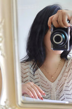 Load image into Gallery viewer, LUOWEND 18K Yellow Gold Natural Diamond Pendant for Women