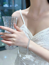 Load image into Gallery viewer, LUOWEND 18K White Gold Real Natural Diamond Bracelet for Women