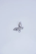 Load image into Gallery viewer, LUOWEND 18K White Gold Real Natural Diamond Pendant Necklace for Women