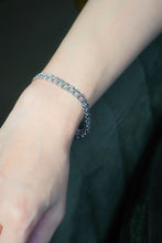 Load image into Gallery viewer, LUOWEND 18K White Gold Fine Jewelry Real Natural Diamond Bracelet for Women