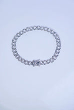 Load image into Gallery viewer, LUOWEND 18K White Gold Fine Jewelry Real Natural Diamond Bracelet for Women