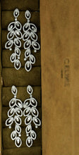 Load image into Gallery viewer, LUOWEND 18K White Gold Natural Diamond Drop Earrings for Women