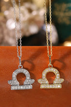 Load image into Gallery viewer, LUOWEND 18K White or Yellow Gold Natural Diamond Necklace for Women