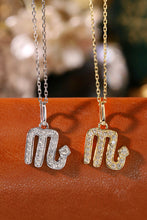 Load image into Gallery viewer, LUOWEND 18K White or Yellow Gold Natural Diamond Necklace for Women