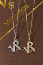 Load image into Gallery viewer, LUOWEND 18K White or Yellow Gold Natural Diamond Necklace for Women