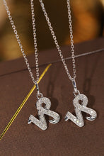 Load image into Gallery viewer, LUOWEND 18K White or Yellow Gold Natural Diamond Necklace for Women