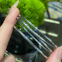 Load image into Gallery viewer, LUOWEND 18K White Gold Real Natural Diamond Bracelet for Women