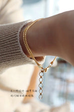 Load image into Gallery viewer, LUOWEND 18K Yellow Gold Bracelet for Women