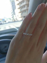 Load image into Gallery viewer, LUOWEND 18K White Gold Real Natural Akoya Pear Ring for Women
