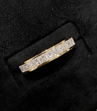 Load image into Gallery viewer, LUOWEND 18K Yellow Gold Real Natural Ruby and Diamond Gemstone Ring for Women