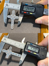 Load image into Gallery viewer, LUOWEND 18K White Gold Natural Diamond Necklace for Women