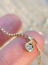 Load image into Gallery viewer, LUOWEND 18K Yellow Gold Natural Diamond Bracelet for Women