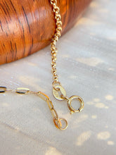 Load image into Gallery viewer, LUOWEND 18K Yellow Gold Natural Diamond Bracelet for Women