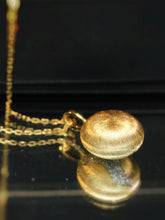 Load image into Gallery viewer, LUOWEND 18K Yellow Gold Natural Diamond Pendant Necklace for Women