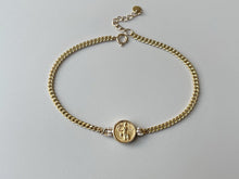 Load image into Gallery viewer, LUOWEND 18K Yellow Gold Natural Opal Bracelet for Women