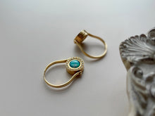 Load image into Gallery viewer, LUOWEND 18K Yellow Gold Natural Opal Ring for Women