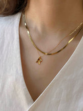 Load image into Gallery viewer, LUOWEND 18K Yellow Gold Necklace for Women